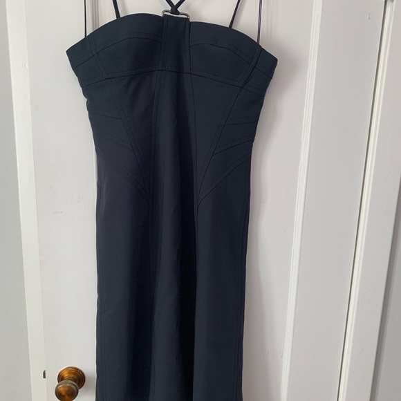 KaufmanFranco Black Midi Dress - Picture 15 of 15